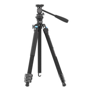 Sirui L-224FL carbon statief met KV-5 vloeistofkop voor verrekijkers en observatiescopes bij natuurobservatie en monitoring – Ecovery