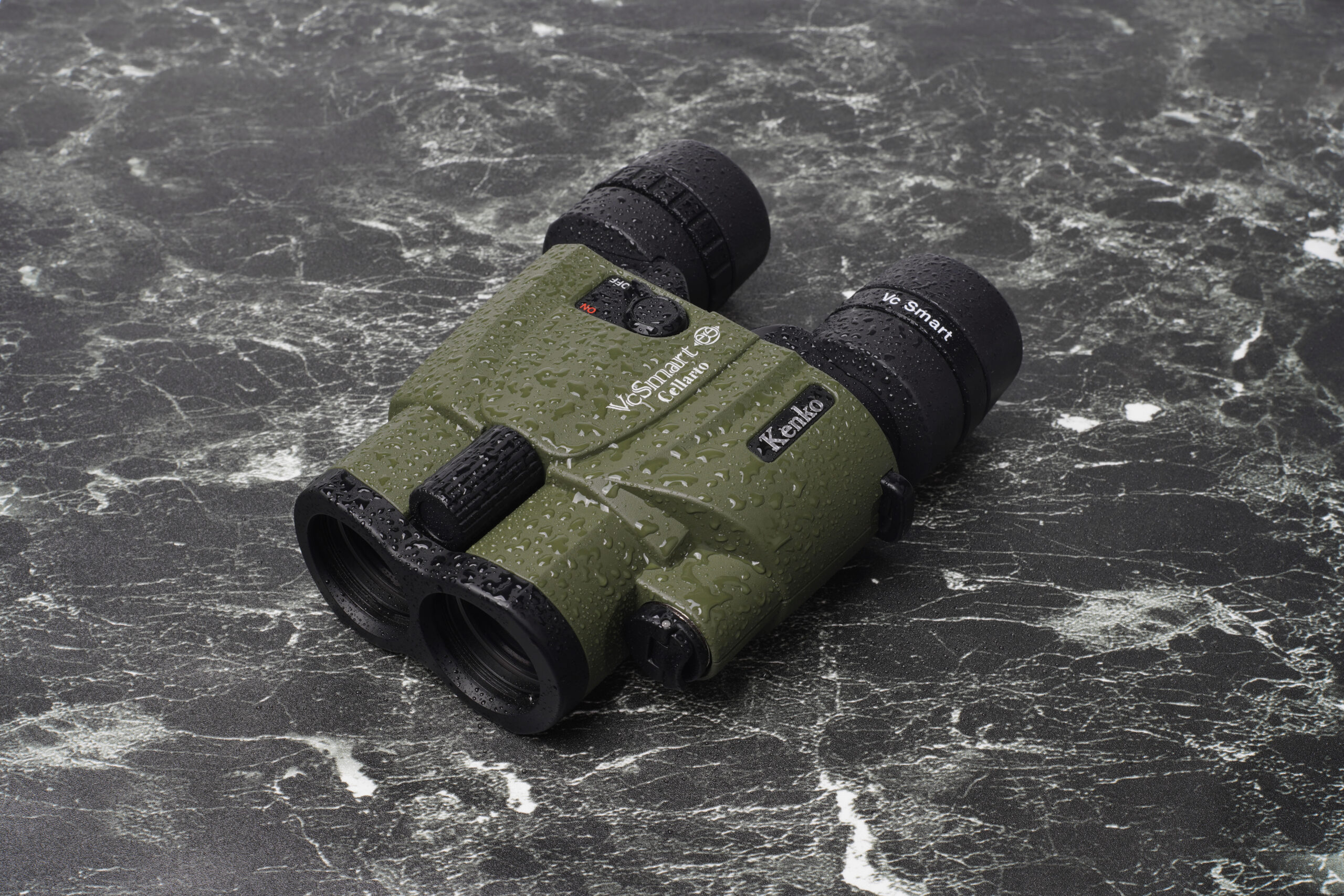 Kenko VC Smart 10x30 Cellarto WP gestabiliseerde verrekijker – groen, waterdicht ontwerp | Ecovery